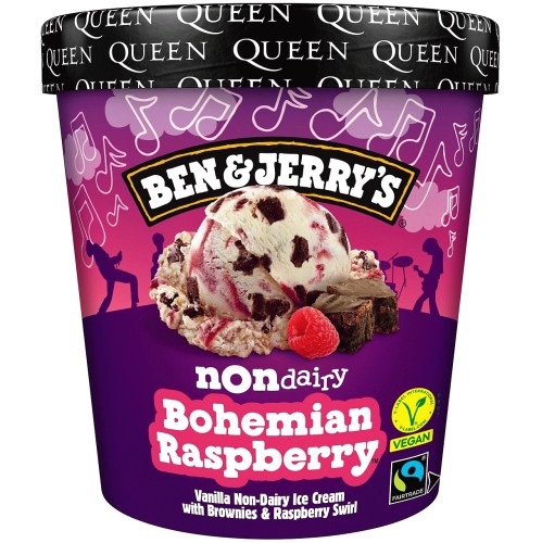 Ben & Jerry's Bohemian Raspberry Non Dairy Ice Cream (465ml)