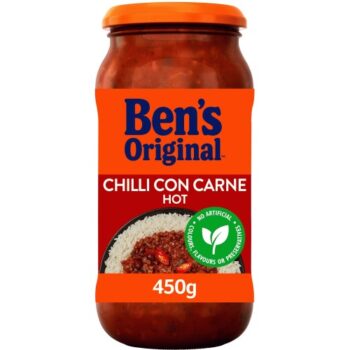Ben's Original Hot Chilli Con Carne Sauce (450g)