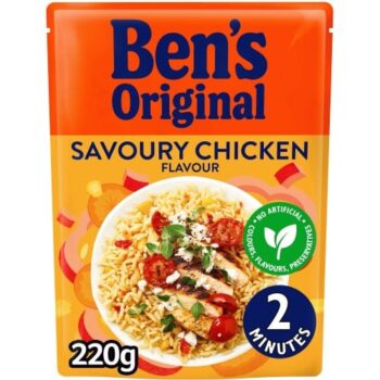 Ben's Original Savoury Chicken Microwave Rice (220g)