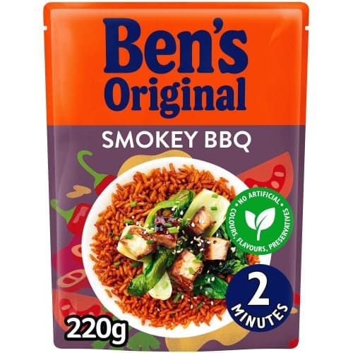 Ben's Original Smokey BBQ Microwave Rice (220g)