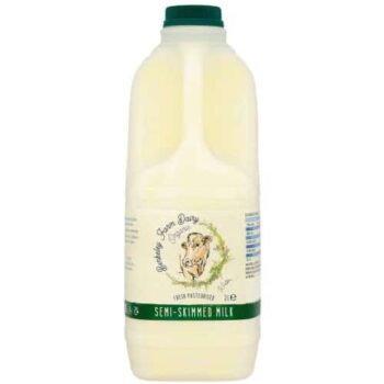 Berkeley Farm Dairy Organic Unhomogenised Semi Skimmed Milk (2 Litre)