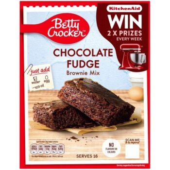 Betty Crocker Chocolate Fudge Brownie Mix (415g)