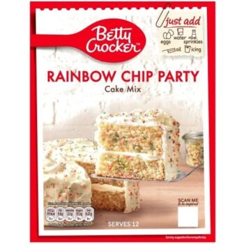 Betty Crocker Party Rainbow Chip Cake Mix 425g (425g)