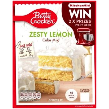 Betty Crocker Zesty Lemon Cake Mix (425g)