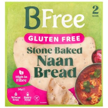 BFree Naan Bread Stone Baked Original (2 x 120g)