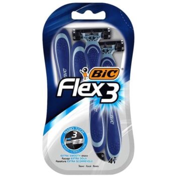 Bic Flex 3 Comfort Disposable Men's Razors (4)
