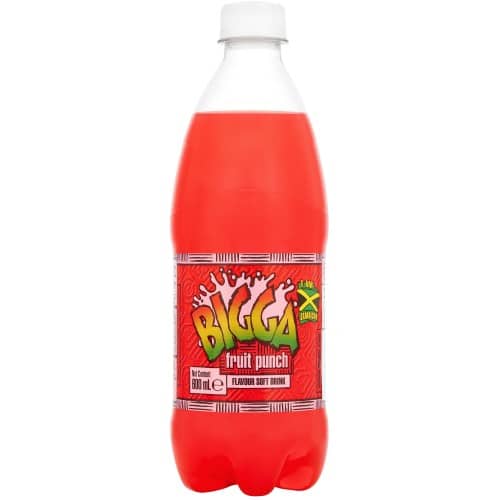 Bigga Fruit Punch Soft Drink (600ml)
