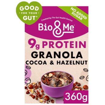 Bio&Me Cocoa & Hazelnut Protein Granola (360g)