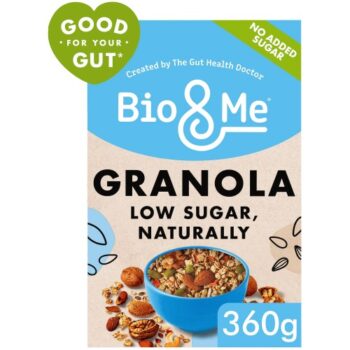 Bio&Me Low Sugar Prebiotic Granola Naturally Gut (360g)