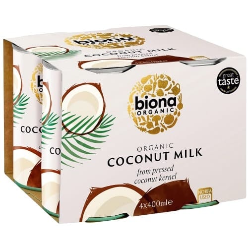 Biona Organic Coconut Milk (4 x 400ml)