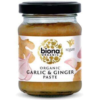 Biona Organic Garlic & Ginger Paste (130g)