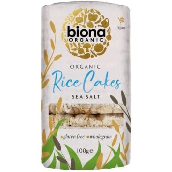 Biona Organic Rice Cakes with Sea Salt (100g)