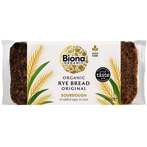 Biona Organic Rye Bread Sliced