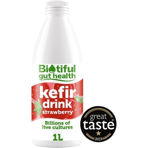 Biotiful Gut Health Strawberry Kefir Drink (1 Litre)