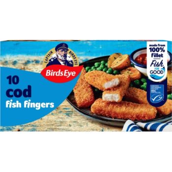 Birds Eye 10 Cod Fish Fingers (10 x 280g)