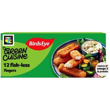 Birds Eye 12 Green Cuisine Vegan Fishless Fingers (12 x 336g)