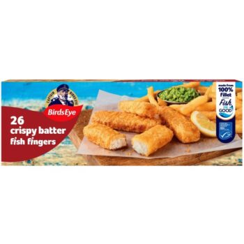 Birds Eye 26 MSC Crispy Batter Fish Fingers (26 x 728g)