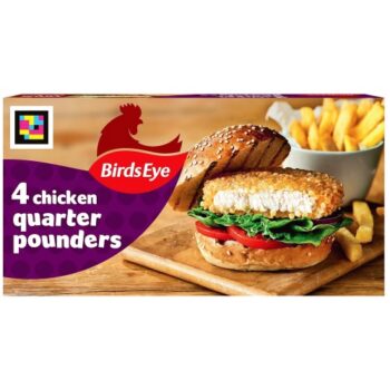 Birds Eye 4 Chicken Quarter Pounders (4 x 454g)