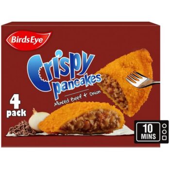 Birds Eye 4 Crispy Pancakes Minced Beef & Onion (250g)