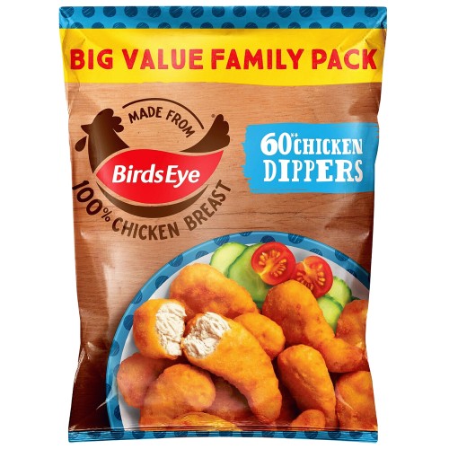 Birds Eye 60 Chicken Dippers (1.1kg)