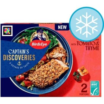 Birds Eye Captain's Discoveries 2 Focaccia Crumb Mediterranean Fish Fillets (2 x 220g)