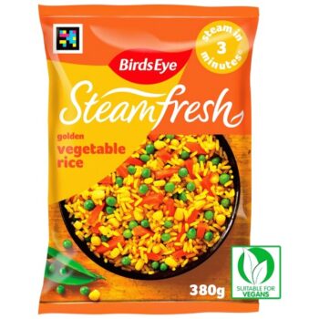 Birds Eye Fragrant Golden Vegetable Rice (380g)
