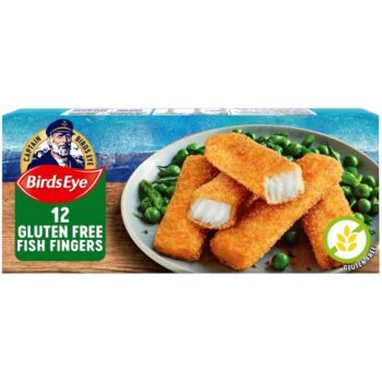 Birds Eye Gluten Free Breaded Fish Fingers (12 x 360g)