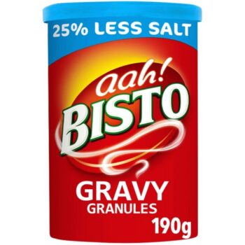 Bisto Reduced Salt Gravy Granules (190g)