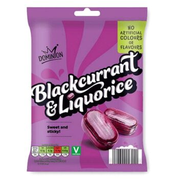 Blackcurrant & Liquorice Boiled Sweets