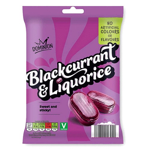 Blackcurrant & Liquorice Boiled Sweets