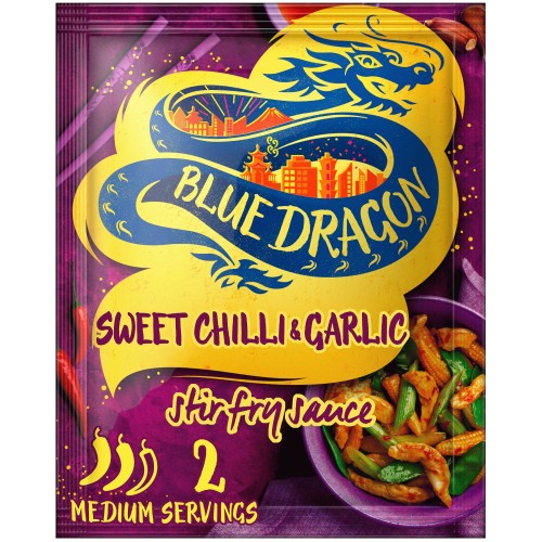 Blue Dragon Sweet Chilli & Garlic Stir Fry Sauce (120g)