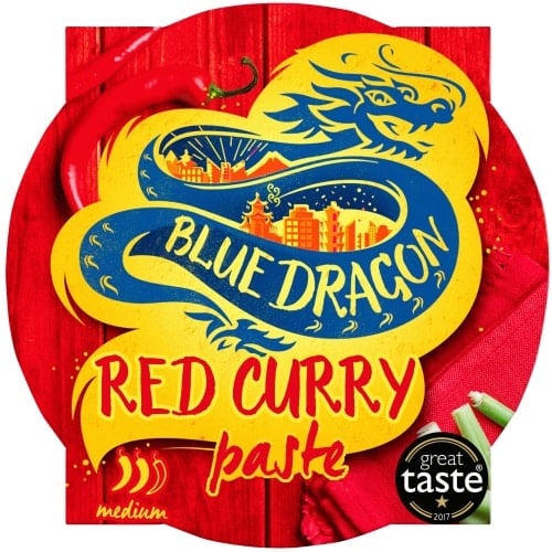 Blue Dragon Thai Red Curry Paste Pot For Two (50g)
