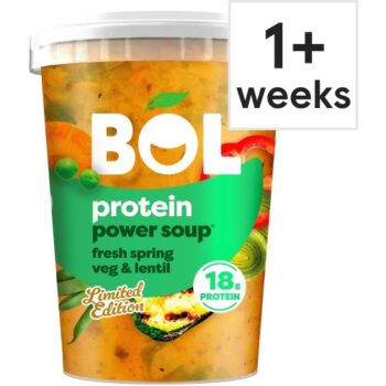 BOL Fresh Spring Veg & Lentil Power Soup