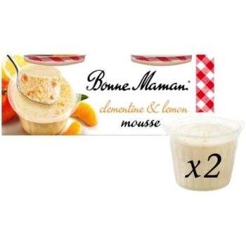 Bonne Maman Clementine Mousse (2 x 70g)