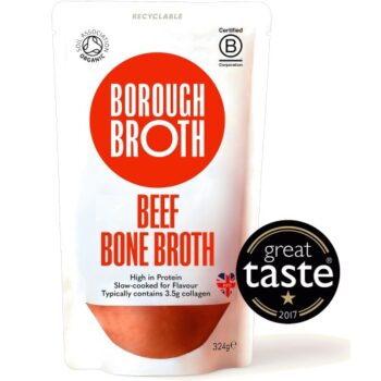 Borough Broth Grass-Fed Organic Beef Bone Broth (324g)