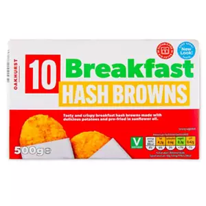 Breakfast Hash Browns 10 Pack