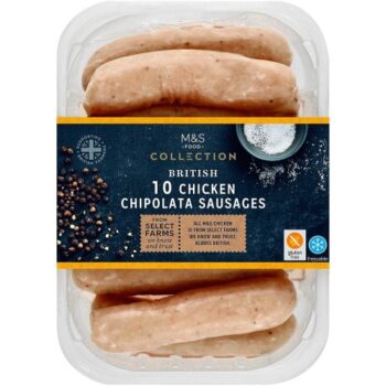 British Chicken Chipolata Sausages (340g)
