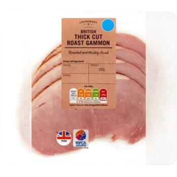 British Thick Cut Roast Gammon (150g)
