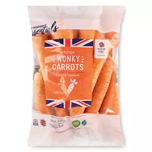 British Wonky Carrots