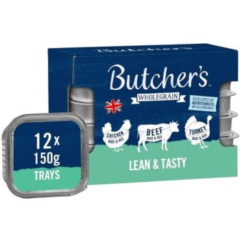 Butcher's Lean & Tasty Dog Food Trays (12 x 150g)