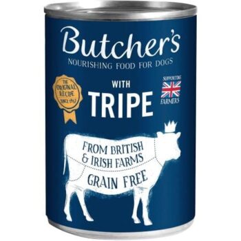 Butcher's Tripe Grain Free Dog Food Tin (400g)