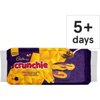 Cadbury Crunchie Milk Chocolate Desserts