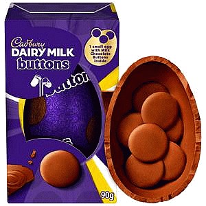 Cadbury Dairy Milk Buttons Easter Egg (96g)