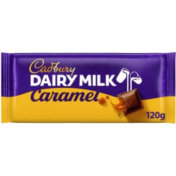 Cadbury Dairy Milk Caramel Chocolate Bar (120g)