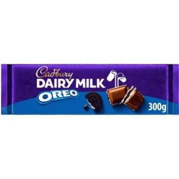 Cadbury Dairy Milk Oreo Chocolate Block (300g)