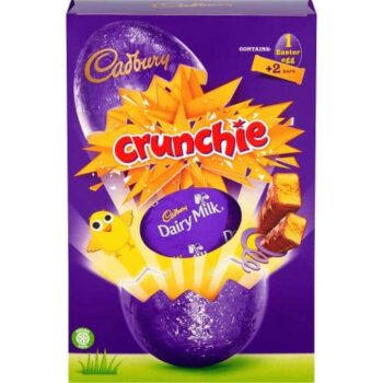 Cadbury Large Chocolate Crunchie Easter Egg (167g)