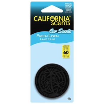California Scents Car Scents Fresh Linen Car Air Freshener