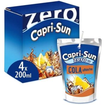 Capri-Sun Zero Cola Kids' Juice Drink (4 x 200ml)
