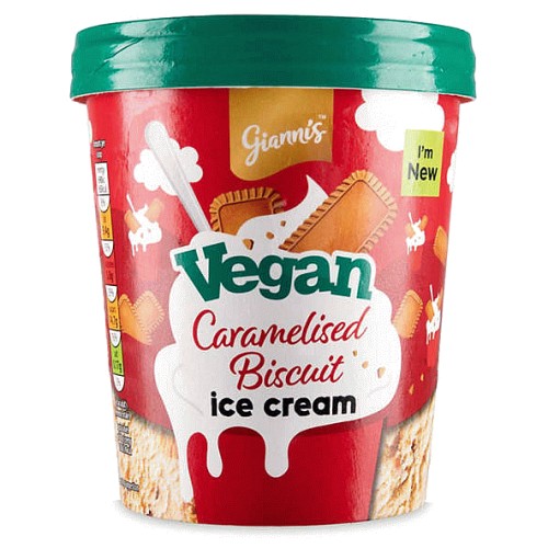 Caramel Biscuit Vegan Tub