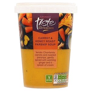 Carrot & Honey Roast Parsnip Soup (600g)